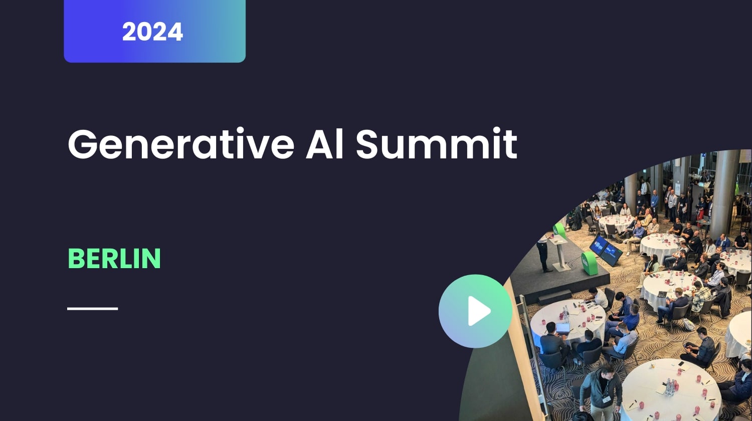Generative AI Summit, Berlin, September 2024