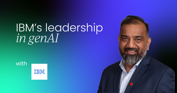 IBM’s leadership in generative AI: Insights from Manav, CTO of IBM Canada