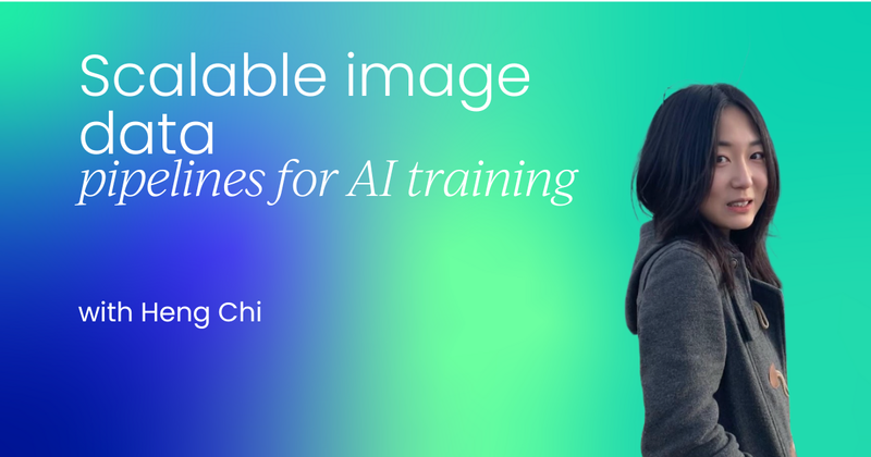 Building scalable image data pipelines  for AI training
