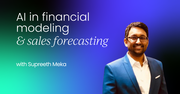 How AI is transforming financial modeling  & sales forecasting in enterprise tech